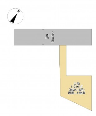 物件画像 土地八千代市大和田新田間取り