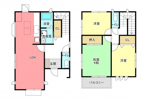 物件画像 一戸建て千葉市若葉区原町間取り