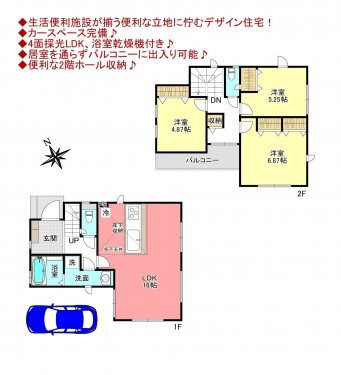 物件画像 一戸建て八千代市八千代台東間取り