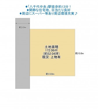 物件画像 土地八千代市大和田新田間取り