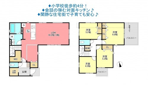 物件画像 一戸建て八千代市大和田間取り