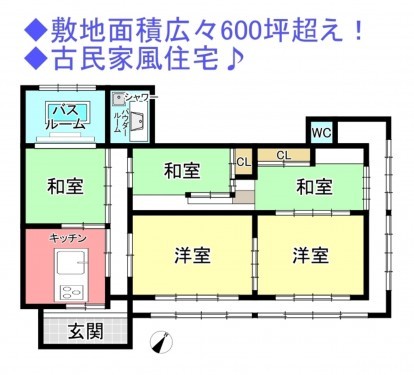 物件画像 一戸建て八千代市米本間取り