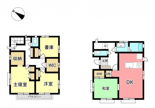 物件画像 一戸建て千葉市若葉区西都賀間取り