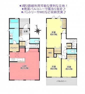 物件画像 一戸建て八千代市萱田町間取り