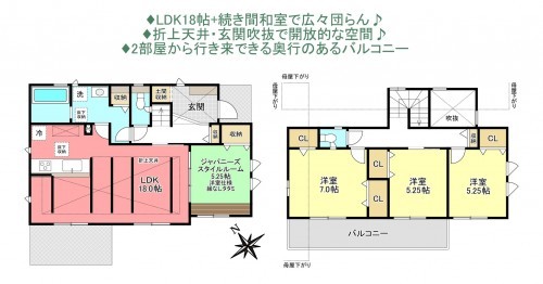 物件画像 一戸建て船橋市高根台間取り