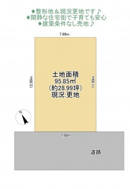 物件画像 土地船橋市習志野台間取り