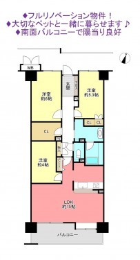 物件画像 マンション八千代市村上間取り