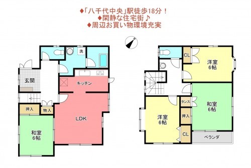物件画像 一戸建て八千代市萱田町間取り