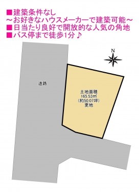 物件画像 土地四街道市旭ケ丘間取り
