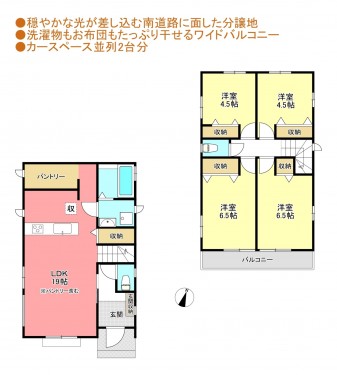 物件画像 一戸建て千葉市若葉区千城台東間取り