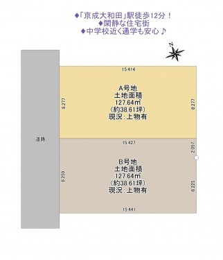 物件画像 土地八千代市八千代台北間取り