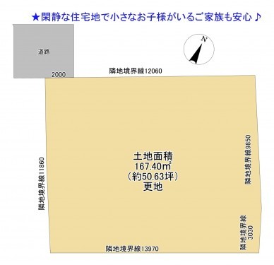 物件画像 土地千葉市若葉区大宮町間取り