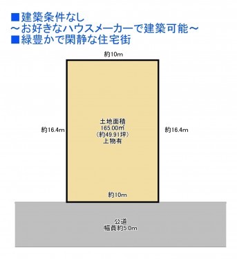 物件画像 土地四街道市旭ケ丘間取り