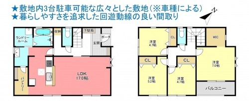 物件画像 一戸建て千葉市若葉区高根町間取り