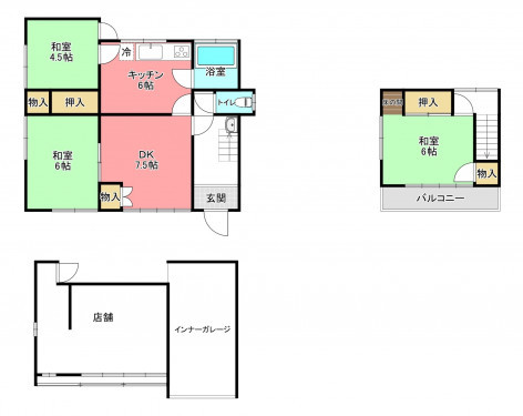 物件画像 一戸建て八千代市八千代台北間取り