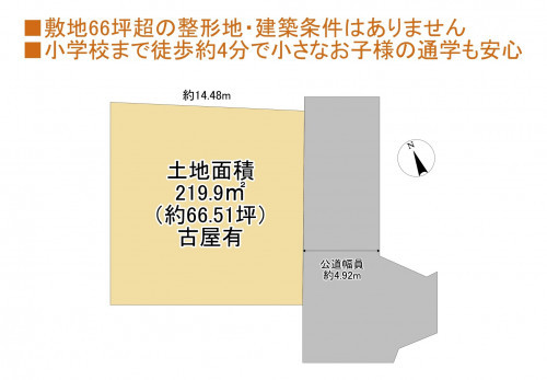 物件画像 土地千葉市若葉区小倉台間取り