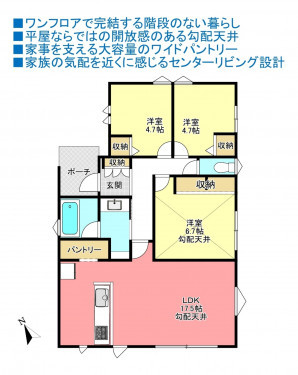 物件画像 一戸建て四街道市たかおの杜間取り