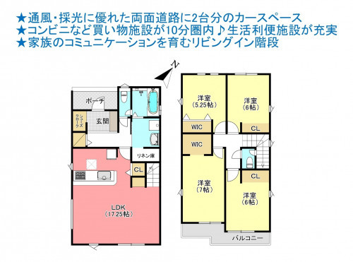 物件画像 一戸建て千葉市若葉区高品町間取り
