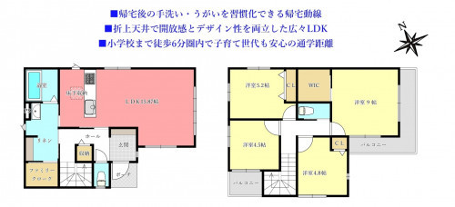 物件画像 一戸建て四街道市和良比間取り