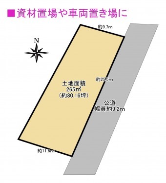 物件画像 土地四街道市和田間取り