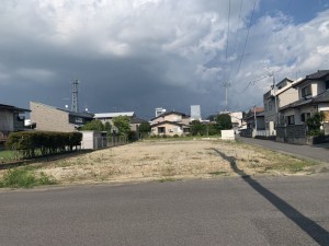 須賀川市丸田町、土地の外観画像です