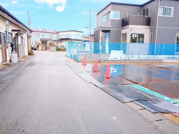 郡山市大槻町、土地の画像です