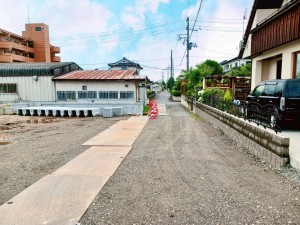 郡山市小原田、土地の画像です