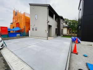 須賀川市大袋町、新築一戸建ての画像です