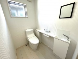 郡山市田村町東山、中古一戸建てのトイレ画像です