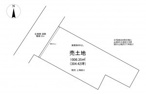 岩瀬郡鏡石町高久田、土地の間取り画像です