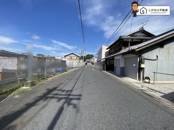 甲賀市甲南町深川市場、土地の画像です