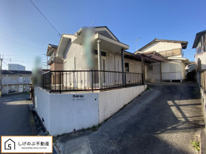甲賀市水口町山、中古一戸建ての外観画像です