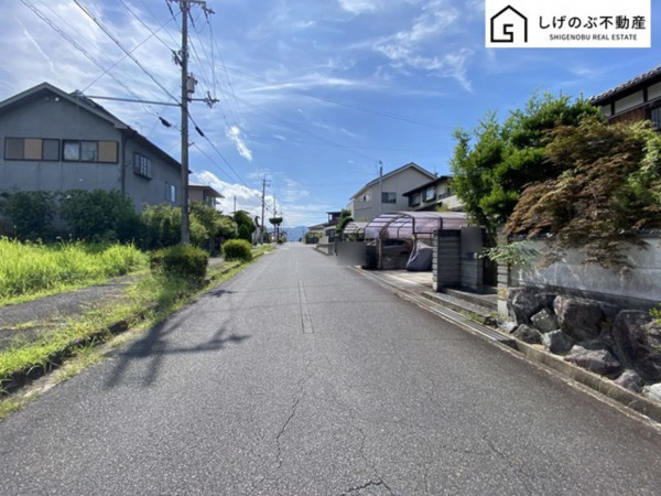 甲賀市甲南町希望ケ丘本町、土地の画像です
