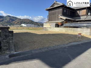 甲賀市水口町泉、土地の外観画像です