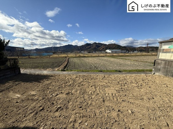 甲賀市水口町泉、土地の外観画像です