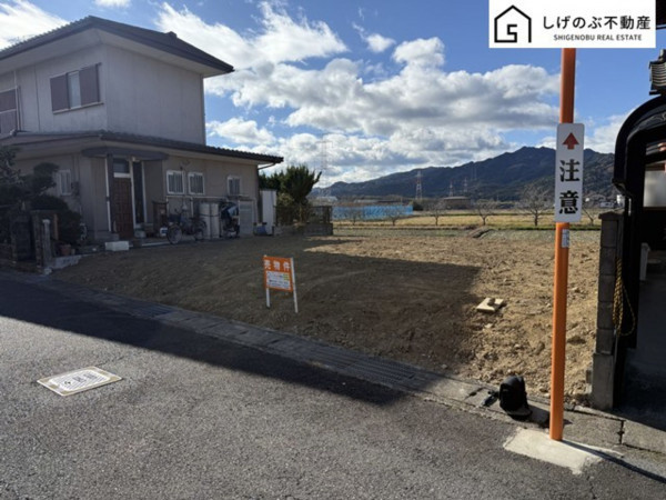 甲賀市水口町泉、土地の外観画像です