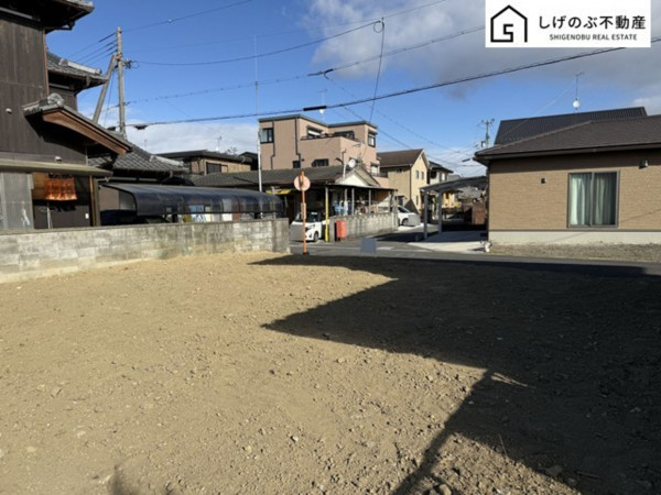 甲賀市水口町泉、土地の外観画像です