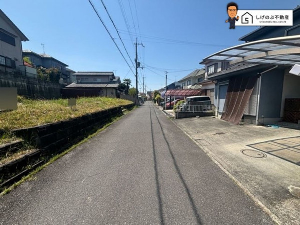 甲賀市甲南町希望ケ丘本町、土地の画像です