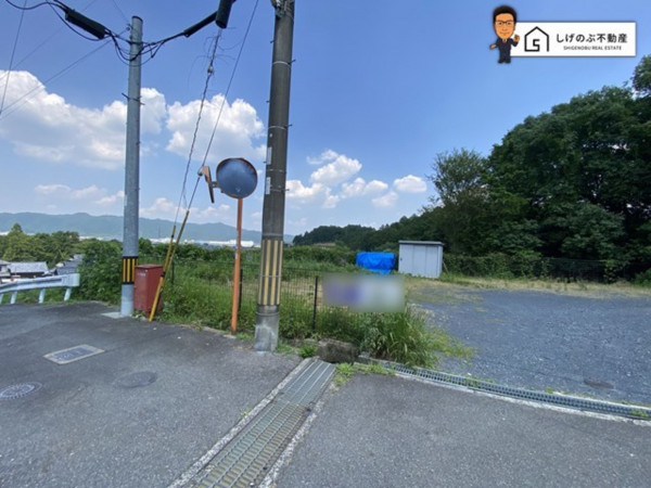 湖南市柑子袋西、土地の画像です
