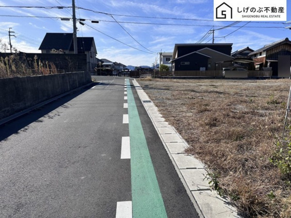 草津市南山田町、土地の画像です