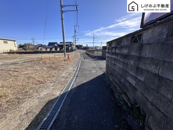 草津市南山田町、土地の画像です