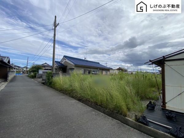 栗東市出庭、土地の画像です