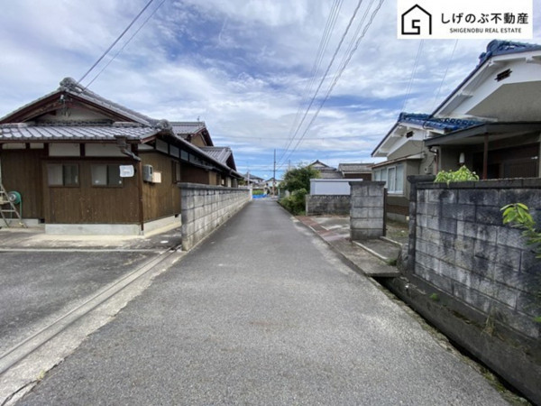 栗東市出庭、土地の画像です