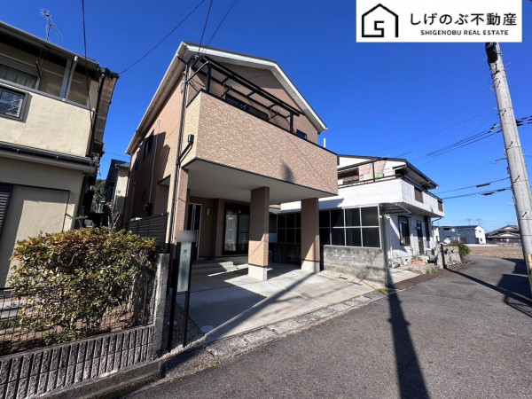 草津市矢橋町、中古一戸建ての外観画像です
