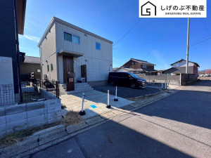 草津市矢橋町、中古一戸建ての外観画像です