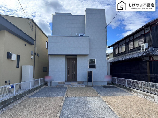 草津市木川町、中古一戸建ての外観画像です
