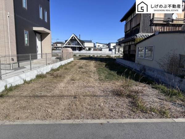 草津市南山田町、土地の画像です