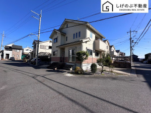 草津市新浜町、中古一戸建ての外観画像です