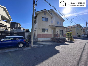草津市新浜町、中古一戸建ての外観画像です