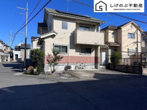 草津市新浜町、中古一戸建ての外観画像です